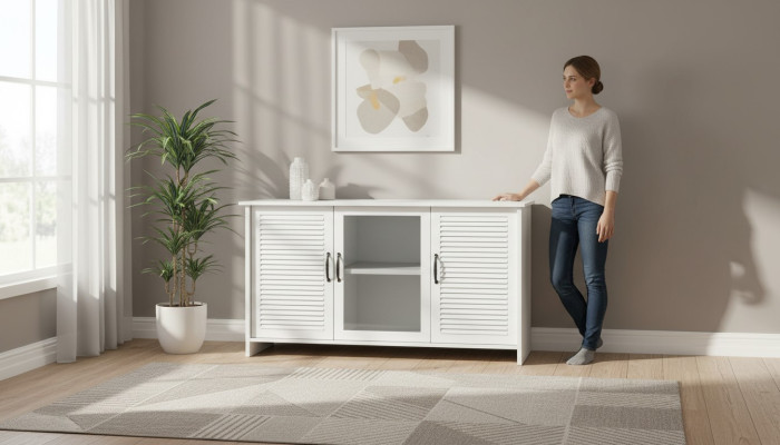 Meuble de salon Armoire TV Buffet bas Meuble TV Armoires Buffet bas Meuble TV Commode