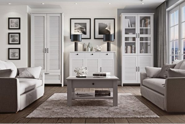 Salon Commode Armoire Commodes design Style Mobilier Salon 3 pcs.