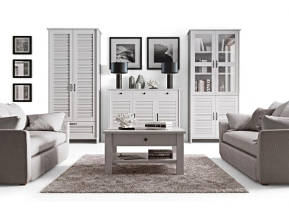 Salon Commode Armoire Commodes design Style Mobilier Salon 3 pcs.