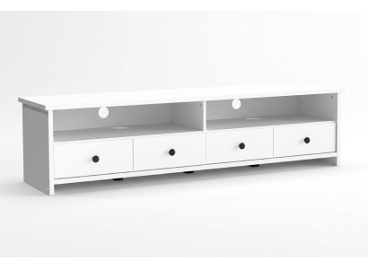 Meuble TV design buffet télévision en haute brillance bas Commode panneau Mur de luxe Armoire