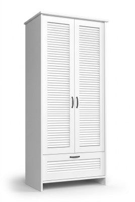 Armoires à vêtements Mobilier blanc Armoires de luxe Armoire à vêtements Design Brillant neuf