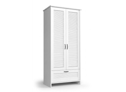 Armoires à vêtements Mobilier blanc Armoires de luxe Armoire à vêtements Design Brillant neuf