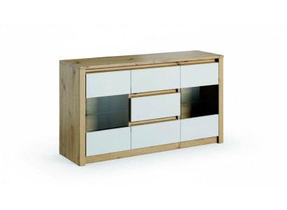 Salle de séjour Étagère Bois Meuble de luxe Buffet designer Table basse Planche Armoire neuf