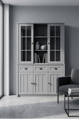Garde-robe Bahut Attache Bahut Console Étagère Bois Buffet Commode Bahut