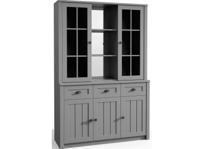 Garde-robe Bahut Attache Bahut Console Étagère Bois Buffet Commode Bahut