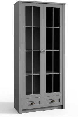 Vitrine Armoire Étagère Armoire à dossiers Vitrine Antique Armoire de luxe en bois Meubles Armoires