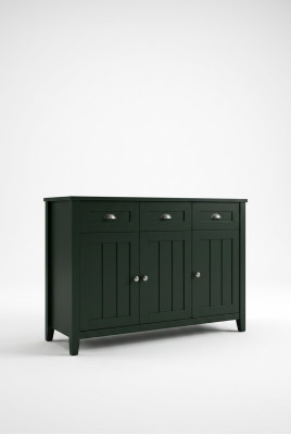 Maison de campagne Vert Commodes en bois Buffet Bahut Armoire à tiroirs Buffet