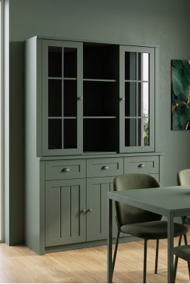 xxl Buffet Coffre à tiroirs Commodes Armoire Campagne Buffet Console Étagère Bois