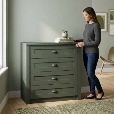 Designer Commode En bois massif Commodes Armoires Armoires en bois Buffet en bois Meubles neufs