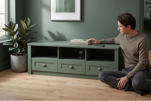Meuble TV Bahut Meuble TV Armoire Table de téléviseur Maison de campagne Armoire en bois Mobilier en bois