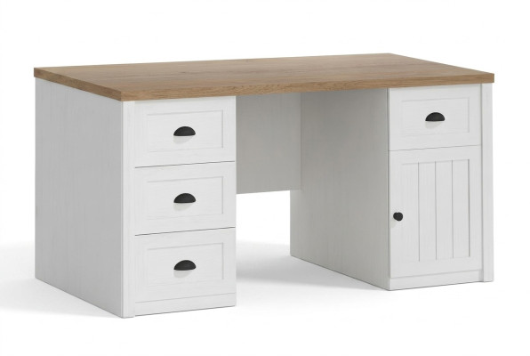 Bureau Bois Table en bois Table solide Mobilier de bureau Mobilier de maison de campagne Tables de bureau