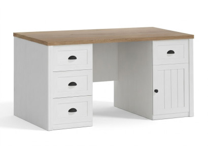 Bureau Bois Table en bois Table solide Mobilier de bureau Mobilier de maison de campagne Tables de bureau