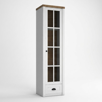 Vitrines classiques Vitrine de garde-robe armoire de salle d'exposition Armoires de salon Conception Bois Vitrine neuve