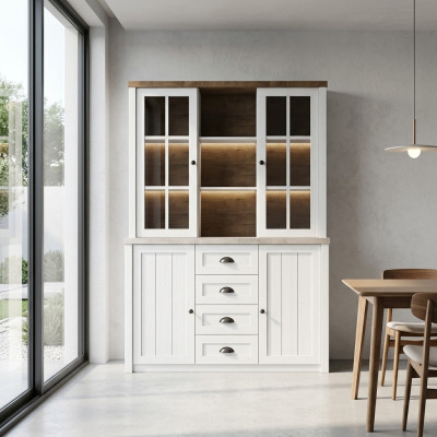 Armoires classiques Armoire Buffet de côté Commode Unité murale Commode W2D Commode