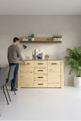 Conception Commode Meuble Buffet Classique Salon Bois Moderne Luxe Nouveau