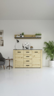 Conception Commode Meuble Buffet Classique Salon Bois Moderne Luxe Nouveau