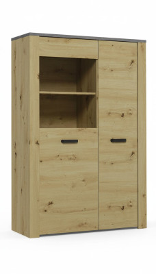Vitrine Design Salon Armoire Bar Console Maison de campagne Vitrines Bois Armoires