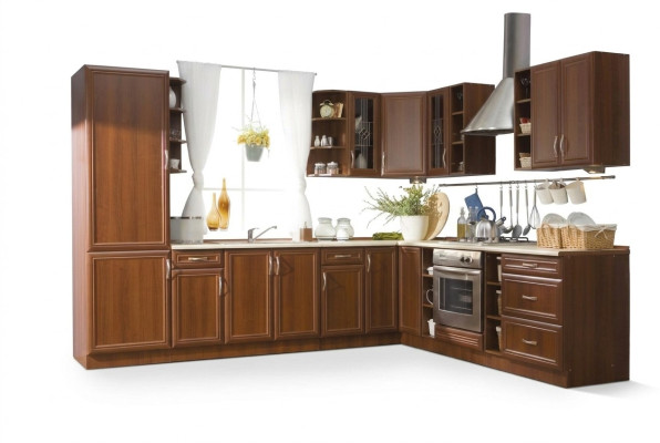 Meubles de cuisine classiques Mobilier de cuisine Armoires de maison de campagne Unité de cuisine Sur mesure