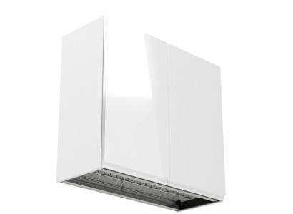 Armoire murale suspendue pour vaisselle intérieur armoire murale lumineuse de cuisine.