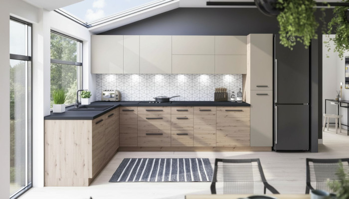 Cuisines L Line Cuisines modernes Ligne de cuisine Armoire murale Armoires de cuisine Armoire