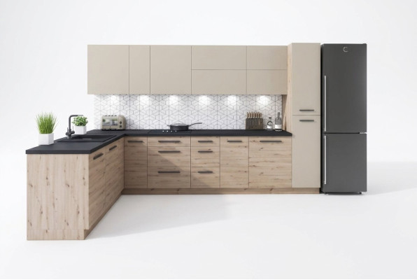 Cuisines L Line Cuisines modernes Ligne de cuisine Armoire murale Armoires de cuisine Armoire