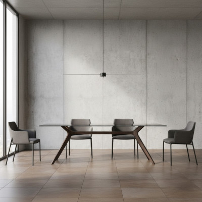 Meubles de designer Tables Mobilier Cuivre Travail Écriture Table de bureau Classe Luxe Bois