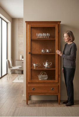 Vitrine Buffet Armoire Étagère Style moderne Salon Vitrine Vitrines neuf