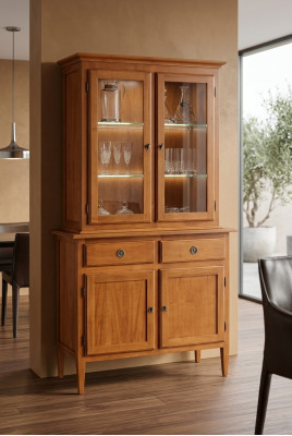 Vitrines en verre nouvel armoire classique buffet armoire étagère vitrine