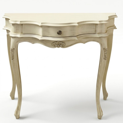 Table d'appoint blanche Console console en bois table de téléphone table de couloir table murale nouvelle