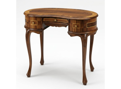 Travail du secrétariat Table Table Bureaux en bois véritable Italie Style antique