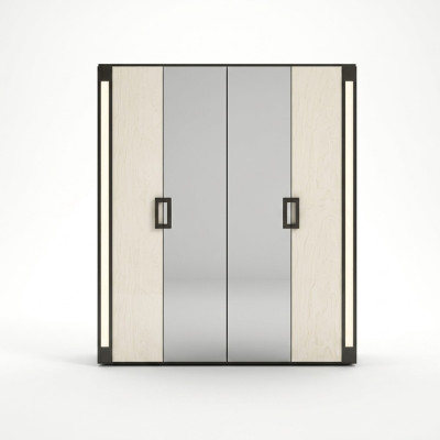 Armoire de vêtements de luxe Design Armoires à vêtements Mobilier bois Mobilier italien