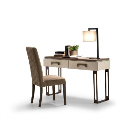 Ensemble de bureau du concepteur Chaise de bureau Ensemble de meubles italiens Secrétaire Fauteuil 2 pièces.