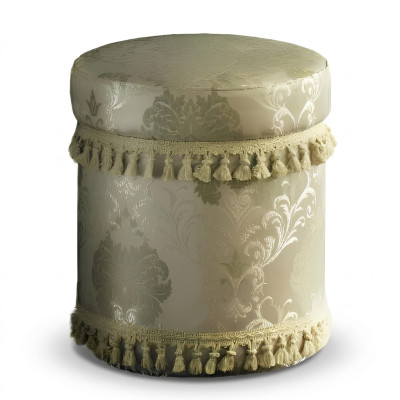 Tabouret de design Repose-pieds design Ottoman Rembourrage Siège Textile Chaise longue Pouf