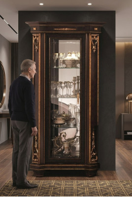 Vitrine Armoire Vitrine Classique Salons Armoires Buffet Décoratif neuf