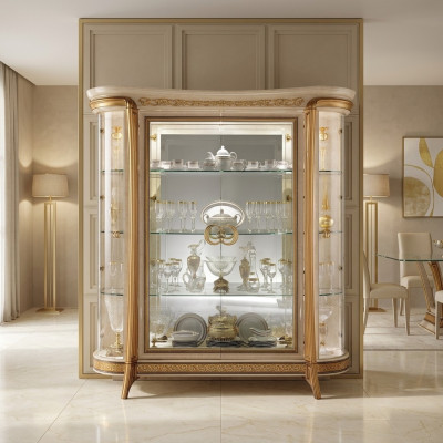Vitrine Armoire Vitrines Salon Armoires Show Design Meubles Italiens neufs