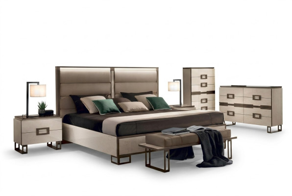 Literie de lit Classique Lit double en bois 180x200cm Lits Chambre d'hôtel neuve