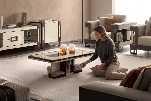 Tables basses Table de luxe Tables en bois Consoles Design Meubles italiens Arredo