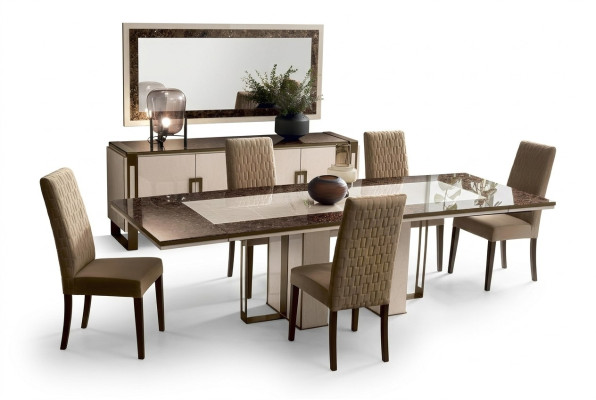Table à manger Table Salle à manger Salon Suite Bois Design Tables 200x102/280cm