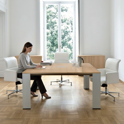 Bureau Tables Mobilier de bureau Table de conférence Bureau Bureau de réunion