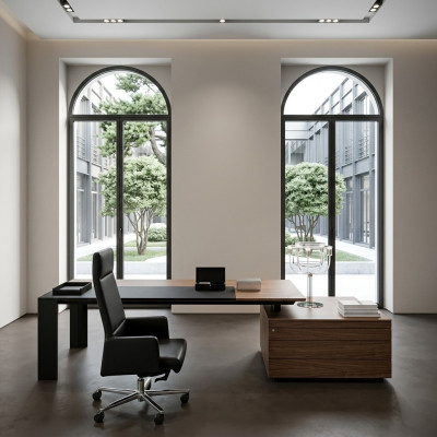 Bureau Bureau d'ordinateur Bureau italien Mobilier de bureau Meubles Aménagement Frezza Table nouveau