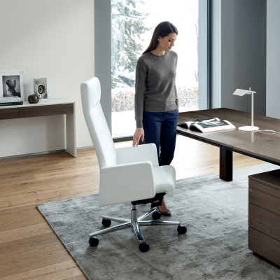 Chaise de bureau chaise pivotante chaise de direction fauteuil inclinable chaise d'ordinateur Chaises d'Italie