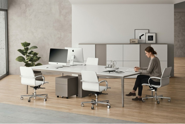 Table de conférence Réunion 320cm Grande Table Table de conférence Tables de bureau modernes nouvelles