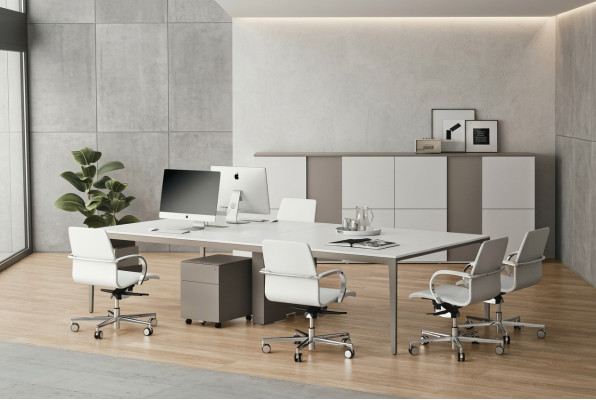 Table de conférence Réunion 320cm Grande Table Table de conférence Tables de bureau modernes nouvelles