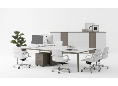Table de conférence Réunion 320cm Grande Table Table de conférence Tables de bureau modernes nouvelles