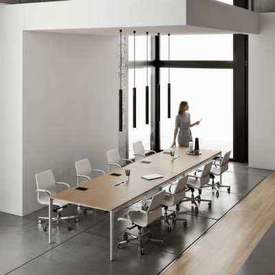 Table de réunion Mobilier de bureau Réunion Table de conférence Frezza Mobilier Tables xxl