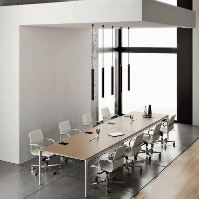Table de réunion Mobilier de bureau Réunion Table de conférence Frezza Mobilier Tables xxl