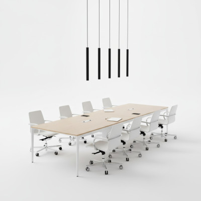 Table de réunion Mobilier de bureau Réunion Table de conférence Frezza Mobilier Tables xxl