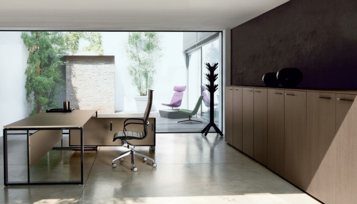 Bureau d'angle Bureau informatique Étagère Bureau Bureau Mobilier de bureau Frezza