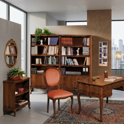 Ensemble de meubles de bureau Ensemble de bureau complet Bureau Armoire de bureau Bois massif Bois véritable Italie