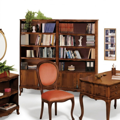 Ensemble de meubles de bureau Ensemble de bureau complet Bureau Armoire de bureau Bois massif Bois véritable Italie